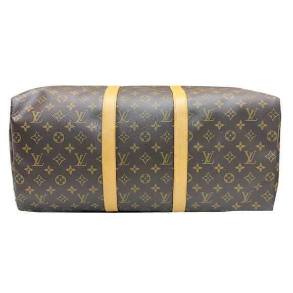 LOUIS VUITTON Brown Monogram Keepall 50 Boston Bag - Picture 5 of 16